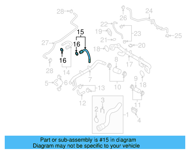 Overflow Hose Clamp N-906-867-01 - View 484