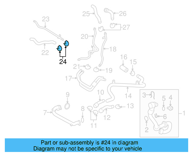 Reservoir Hose 7L6-121-109-J - View 10