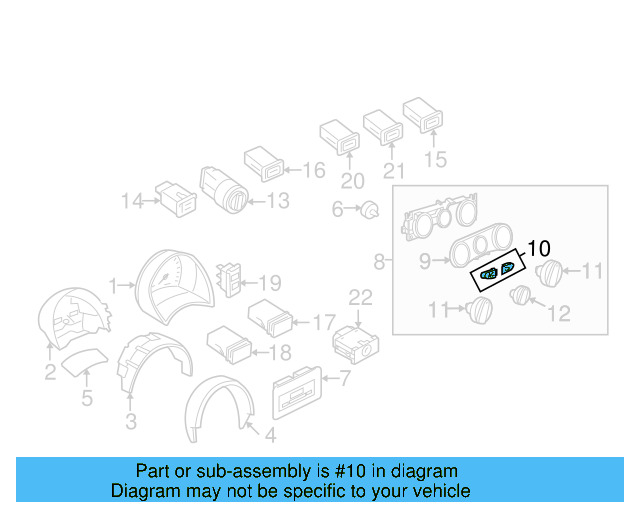 Button 1C0-816-911 - View 8