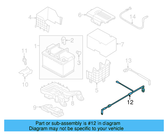 Positive Cable 1K0-971-228-M - View 19