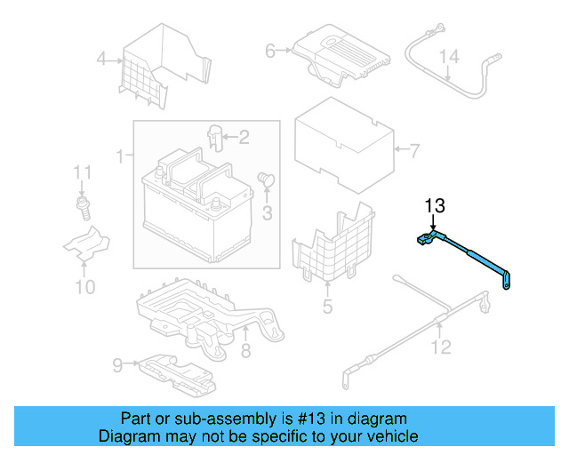Positive Cable 1K0-971-228-M - View 18