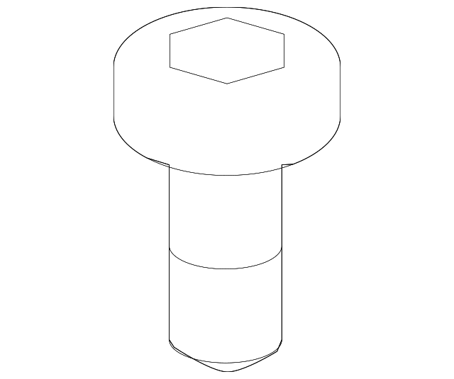 Bumper Cover Screw WHT-000-036 - View 29