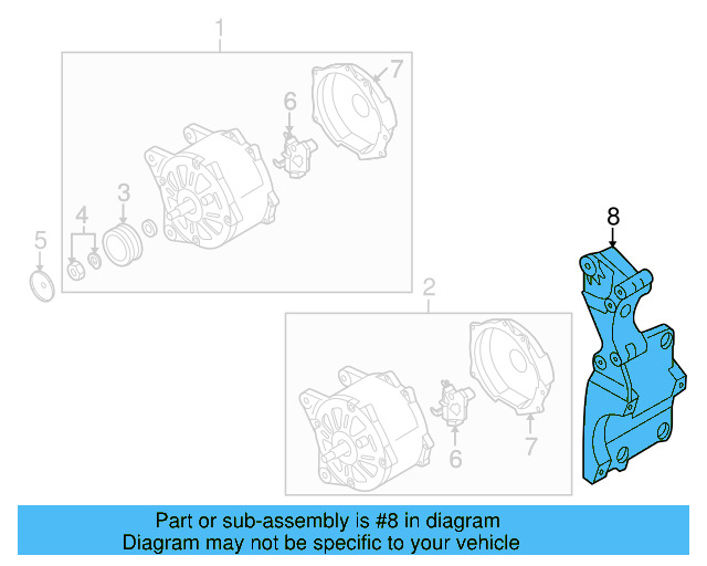 Mount Bracket 06J-903-143-S