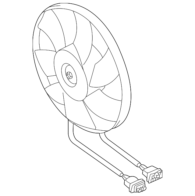 Cooling Fan 6X0-959-455-F - View 3