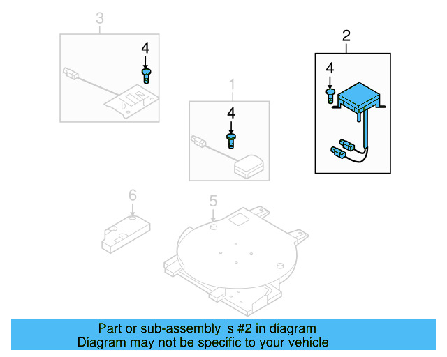 Antenna 1Q0-035-532-C - View 3