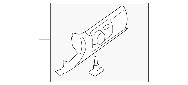 Lower Cover 1K0-857-367-C-71N - View 2