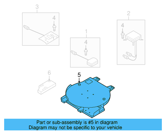 Holder 1Q0-035-517 - View 3