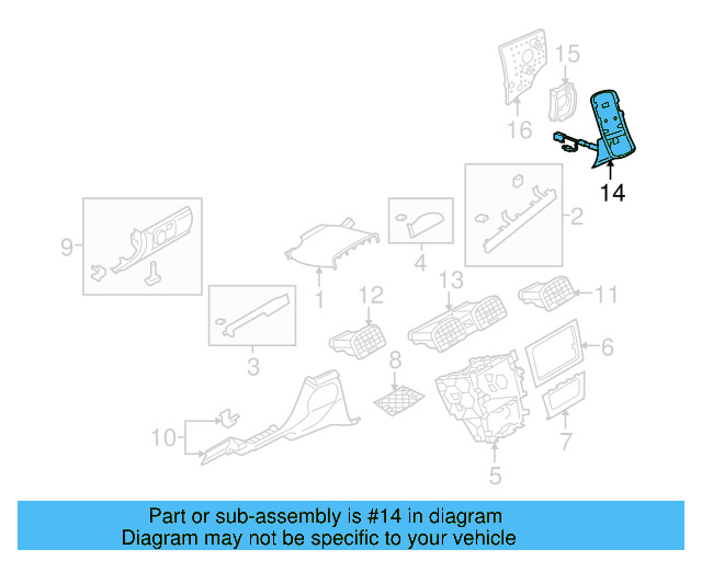 Holder 5K1035716A9B9 - View 3