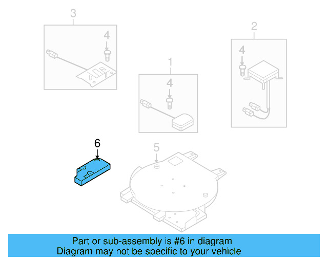 Antenna Booster 1Q0-035-577 - View 3
