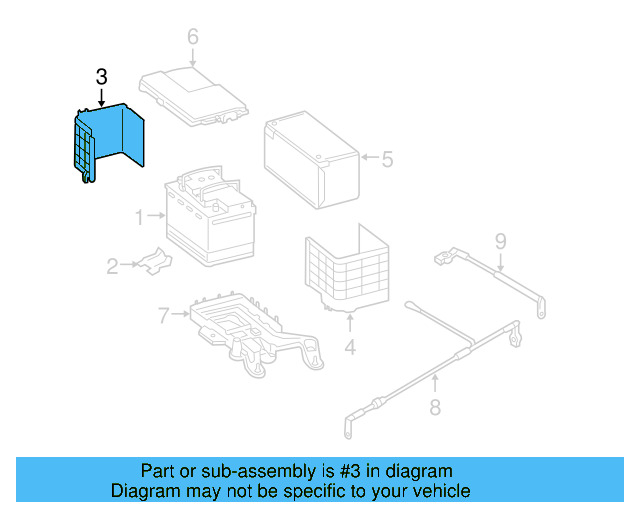 Side Cover 3C0-915-336-A - View 16