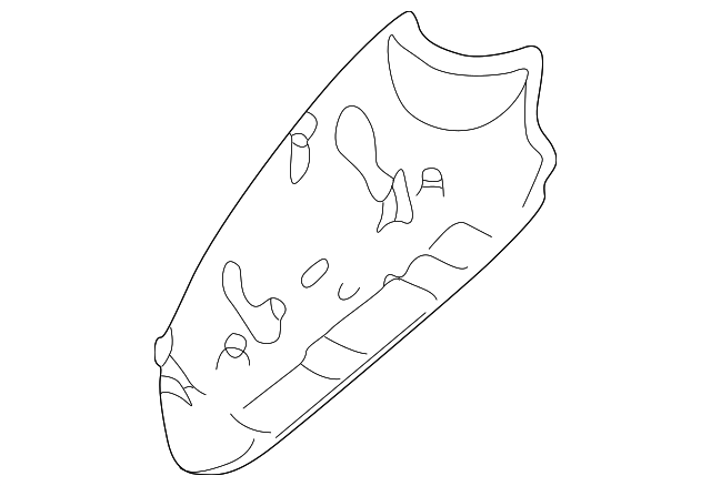 MIRROR GLASS Right side 3B1-857-522-A - View 15