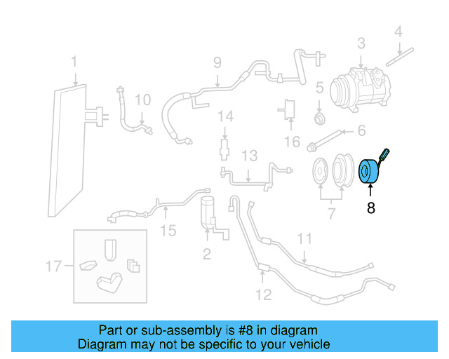 Clutch Coil 7B0-820-813 - View 5