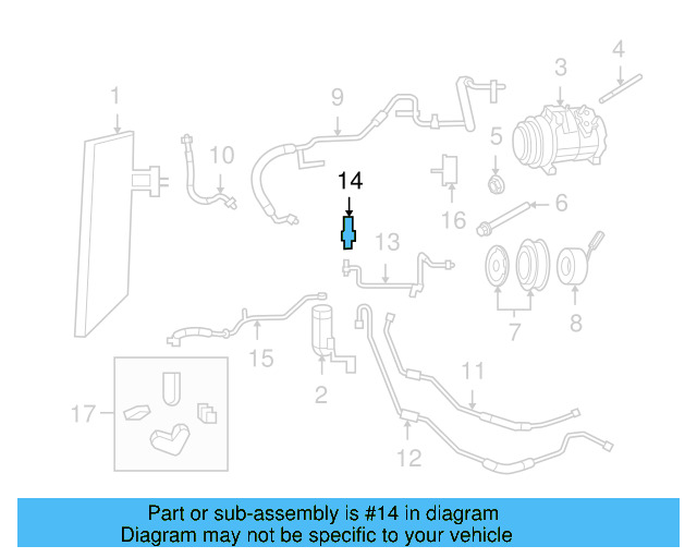 Pressure Switch 7B0-820-795-A - View 5