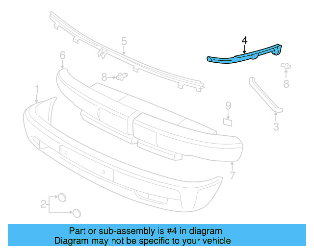 Guide Bracket 7D0-807-184-A - View 3