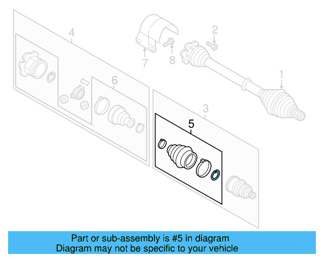 Outer Boot 1K0-498-203-A - View 6