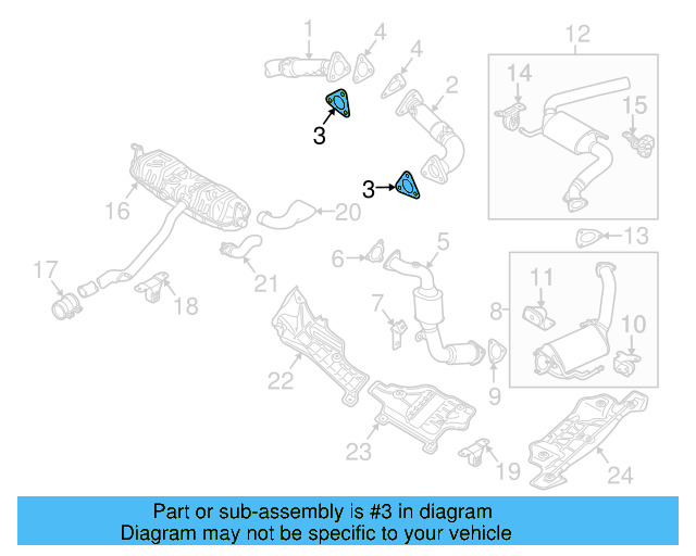 Converter & Pipe Gasket 4D0-253-115-A - View 6