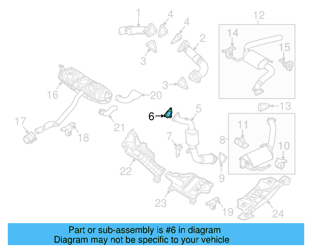 Converter & Pipe Gasket 4D0-253-115-A - View 7