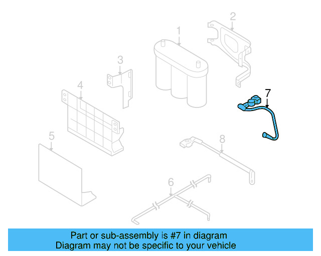 Battery Cable Harness 1Q0-971-225 - View 3