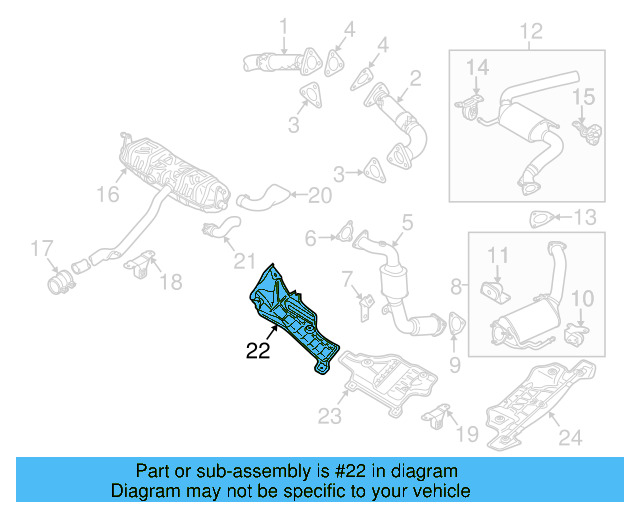 Heat Shield 7L0-825-661-C - View 4