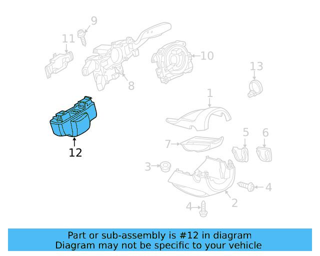 Immobilizer Unit 5Q0-905-861-A - View 8