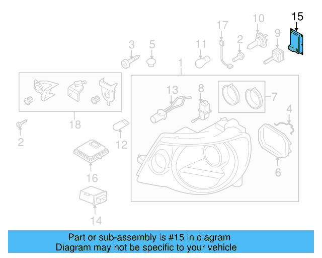 Control Module 5M0-907-357-C