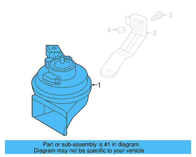 Low Note Horn 2K5-951-221-A - View 6