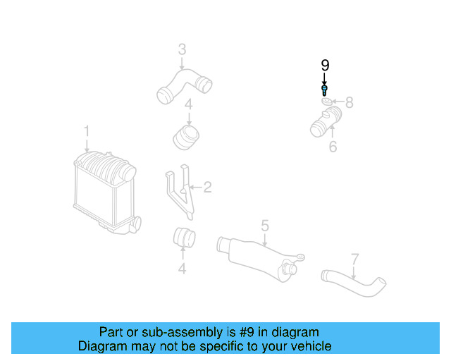 Air Mass Sensor Screw N-901-720-04 - View 15