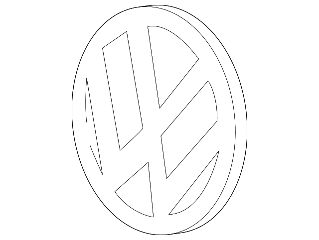 Emblem 5G0-853-601-2ZZ - View 10