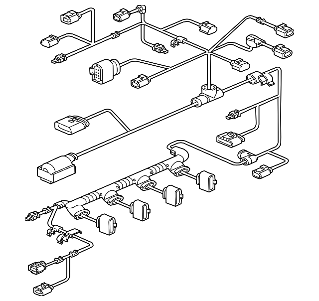 Engine Wiring Harness 06J-971-627-F