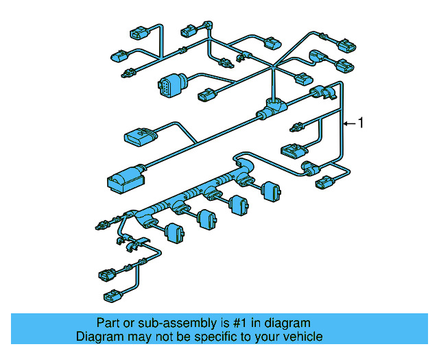 Engine Harness 06J-971-627-G - View 4