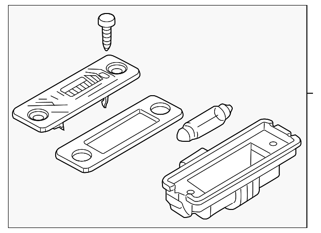 License Lamp 3D0-943-021-A - View 7