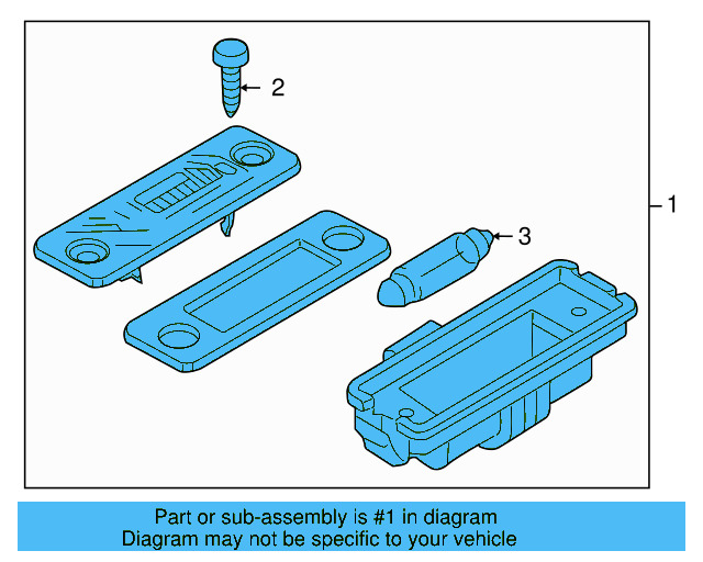License Lamp 3D0-943-021-A - View 9