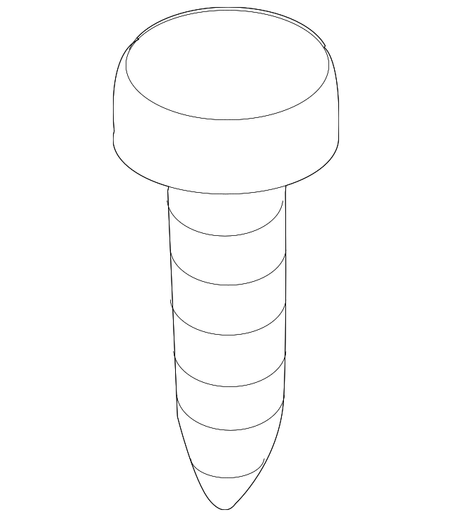 License Lamp Screw N-013-961-11 - View 4