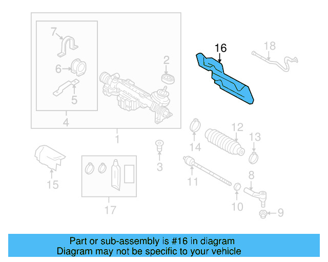 Steering Gear Dust Shield 1K1-423-981-J - View 14