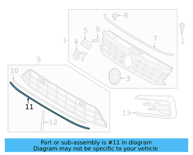 Lower Molding 561-853-101-D-2ZZ - View 4