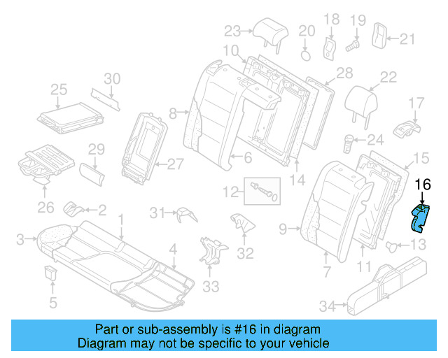 Lock 1K0-885-682-L - View 12