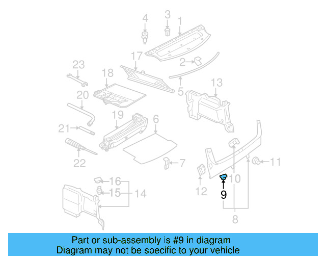 Filler Plate 3B5-813-562 - View 14