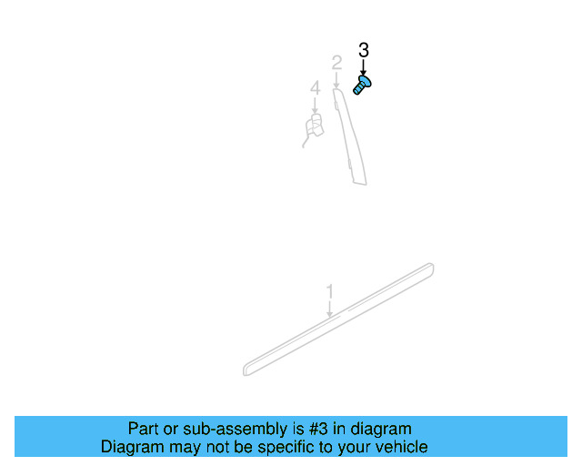 Applique Screw N-909-868-02 - View 55