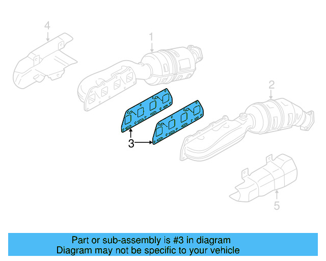 Manifold Gasket 07D-253-039-A - View 2