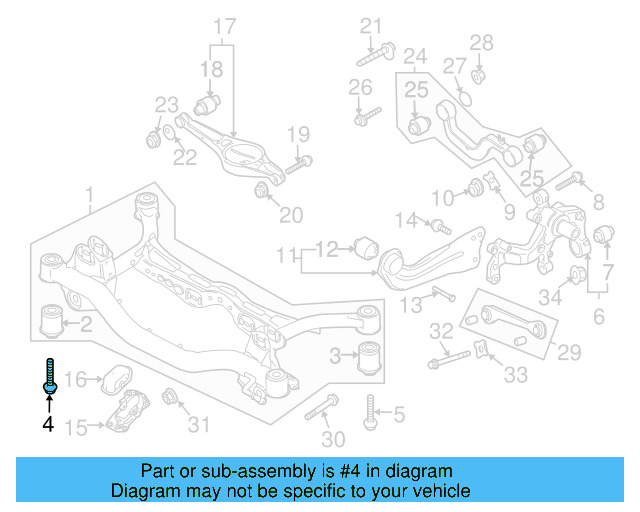 Suspension Cross WHT-000-846 - View 9