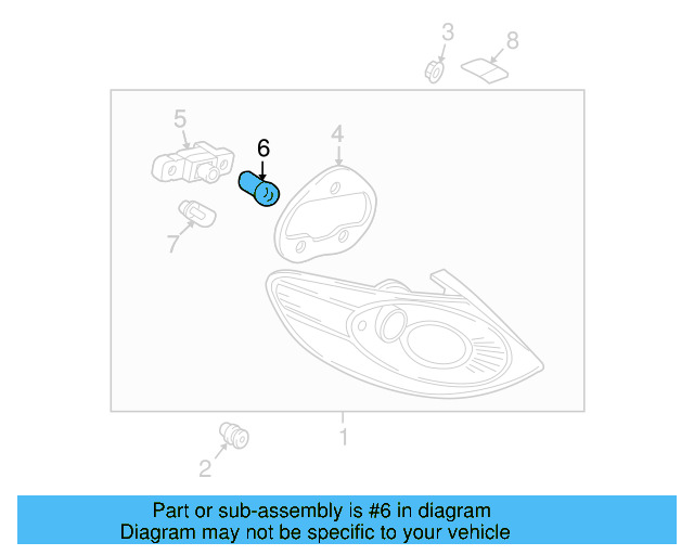 Signal Bulb N-017-719-7 - View 4