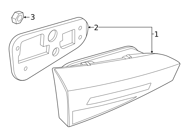 Mount Bracket Nut N-015-082-10 - View 146