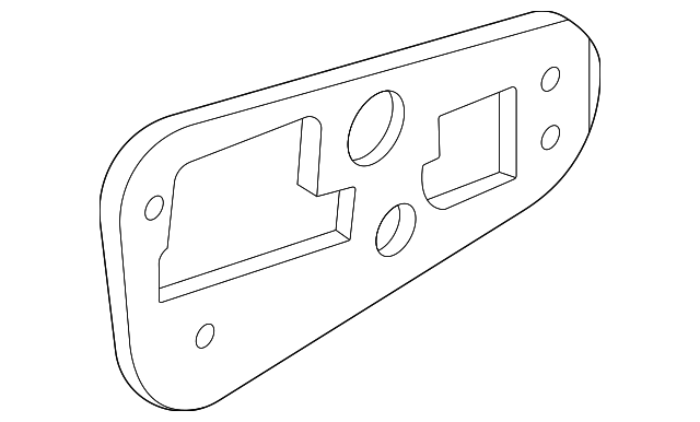 Backup Lamp Assembly Gasket 561-945-197-D