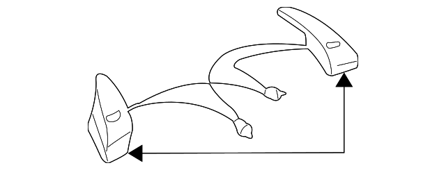 Horn Button Assembly 701-419-658-01C - View 2