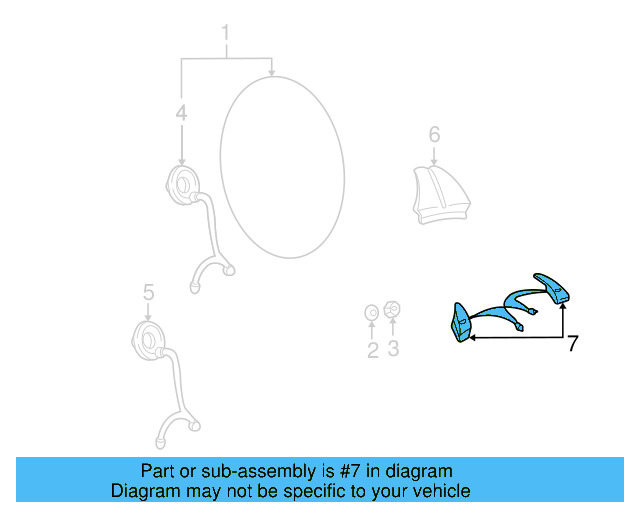 Horn Button Assembly 701-419-658-01C