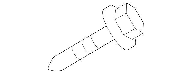 Trans Mount Bracket Mount Bolt N-019-503-6 - View 7