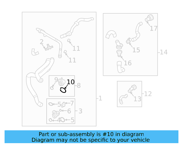 Temp Sensor Retainer Spring 032-121-142 - View 228