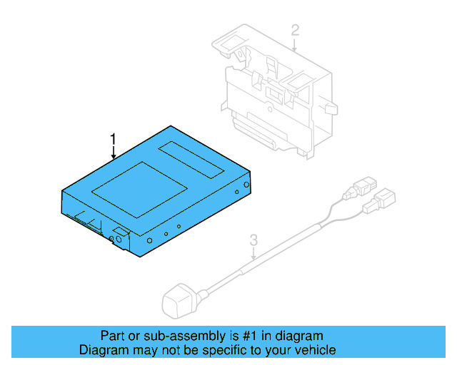 Control Module 3C8-919-475-A - View 4