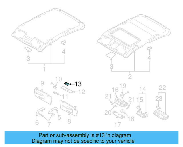 Center Panel Bracket 3B0-858-593