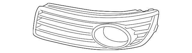 Outer Grille 1K0-853-666-E-9B9 - View 10